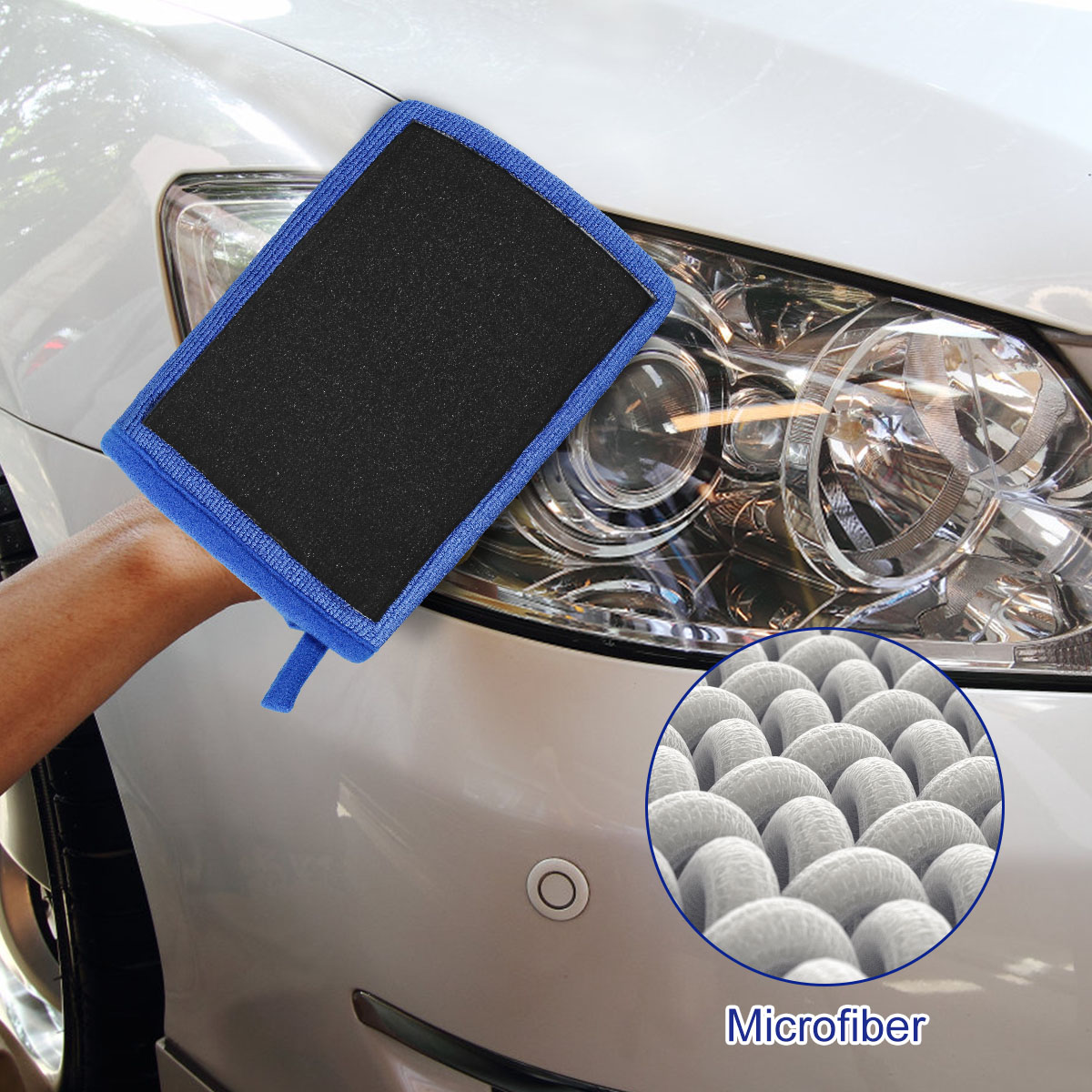 マジッククレイバー洗浄グローブ洗車ツールオートケアタオルカー - Clay Bar Lubricant のレビューと価格