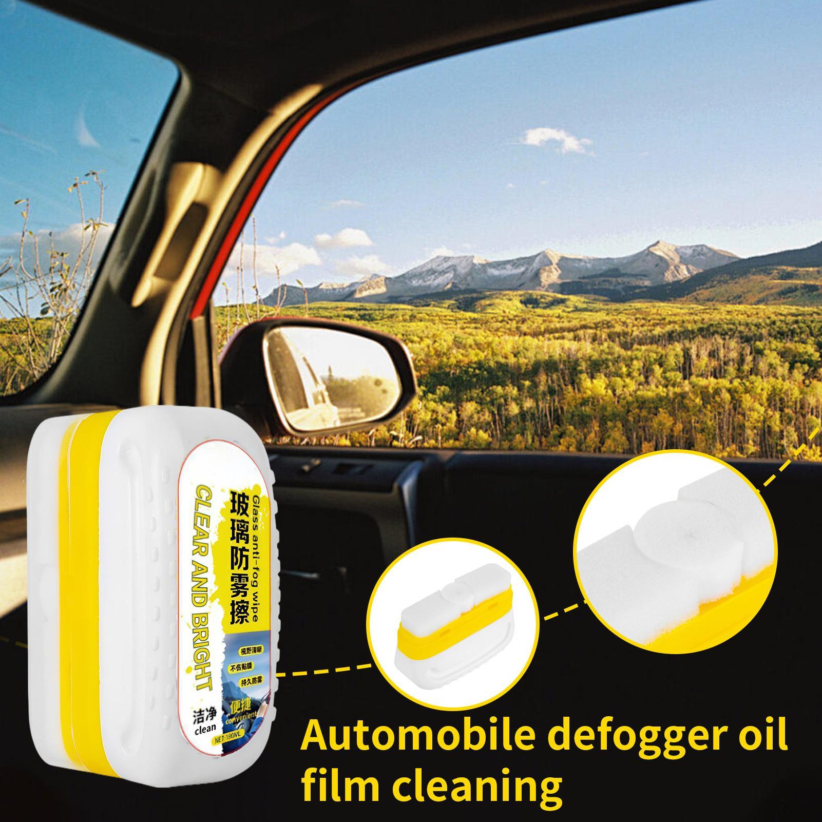油膜クリーニングブラシ車の窓用 180 ミリリットル防曇クリ - Car Cleaning Brush のレビューと価格
